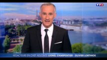 Gilles Bouleau salue le départ de David Pujadas à la fin du JT de 20H de TF1 (Vidéo)
