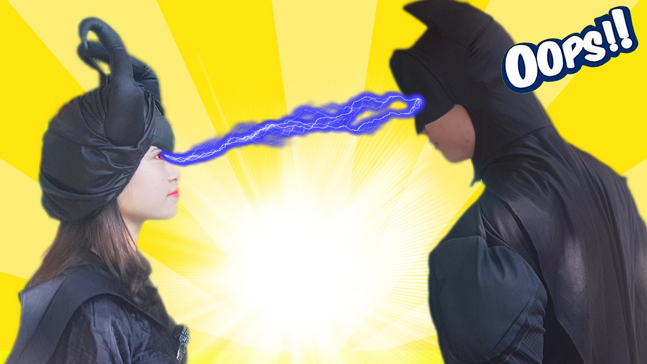 Joker kidnap Frozen Elsa Maleficent hypnotize Batman Spiderman Deadpool rescue Elsa Superhero funny