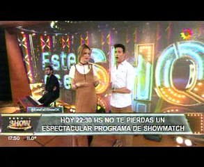 Paula en Este es el Show 3 - 08 de Junio