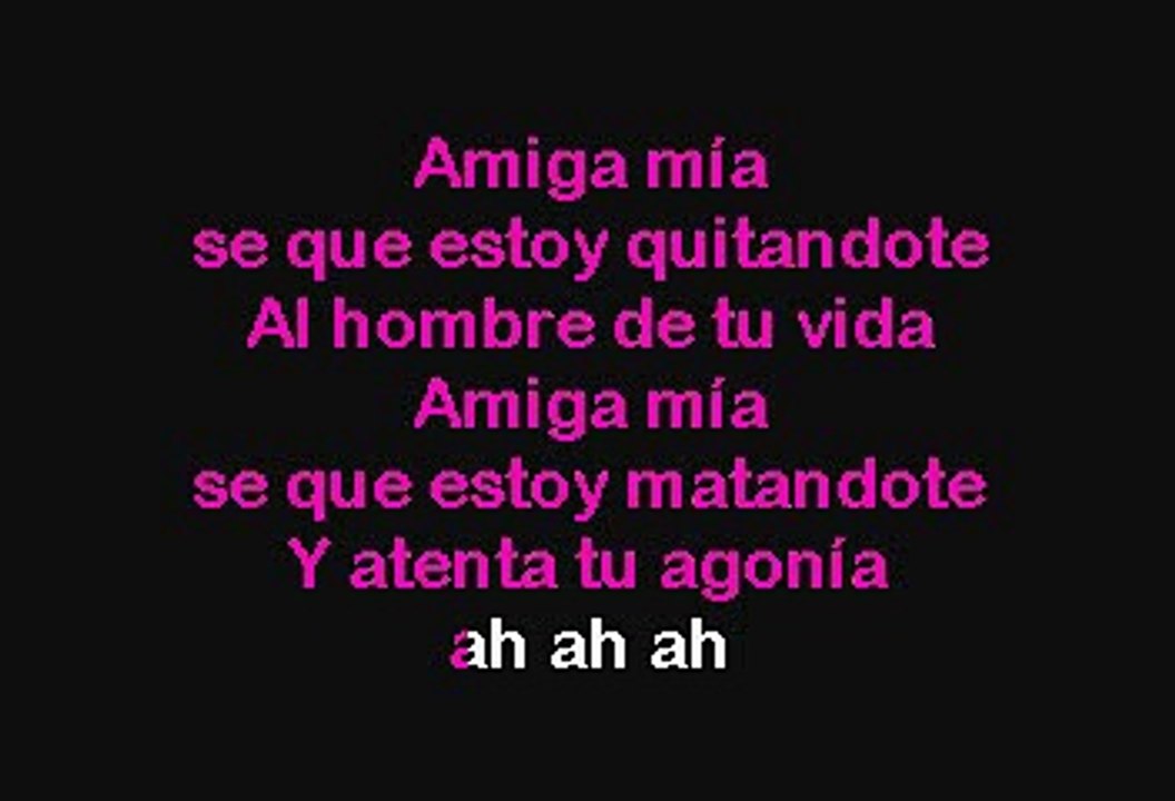 Limite - Amiga mia (Karaoke)
