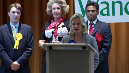 Justine Greening re-elected as MP for Putney