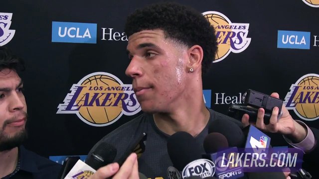 【NBA】Lonzo Ball Post Workout Interview With Los Angeles Lakers 2017 NBA Draft Workout June 7,2017
