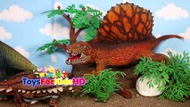 Videos de Dinosau234234osaurus Rex v_s Pentaceratops  Schleich Dinosaurs T