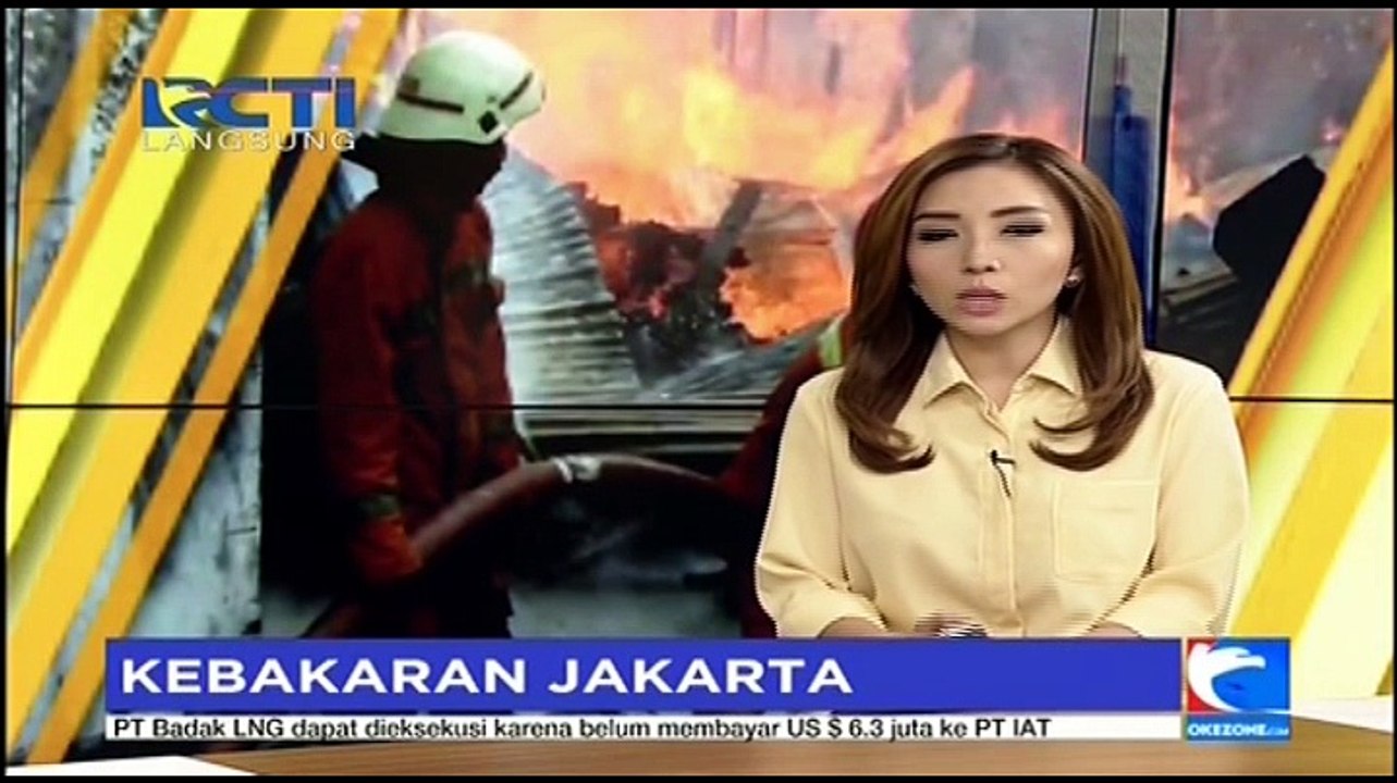 Puluhan Rumah Terbakar di Penjaringan