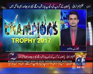 Download Video: India vs Sri lanka Match Champions Trophy- 08 June 2017  Geo CRicket POst Match Analysis