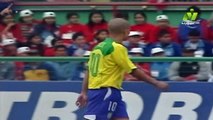 الشوط الاول مباراة البرازيل و الارجنتين 2-2 نهائي كوبا امريكا 2004
