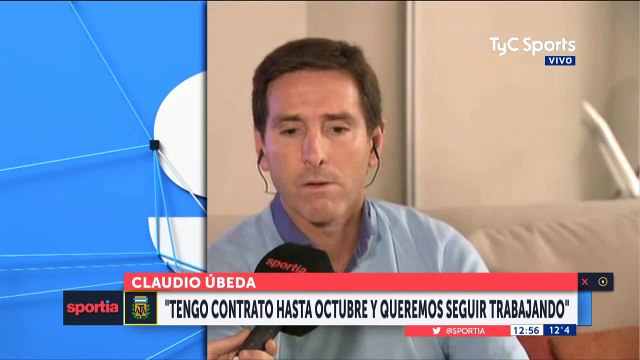 Úbeda: Tengo contrato hasta octubre y queremos seguir trabajando
