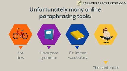 Why Human Paraphrase Creator Is Always the Best Option?