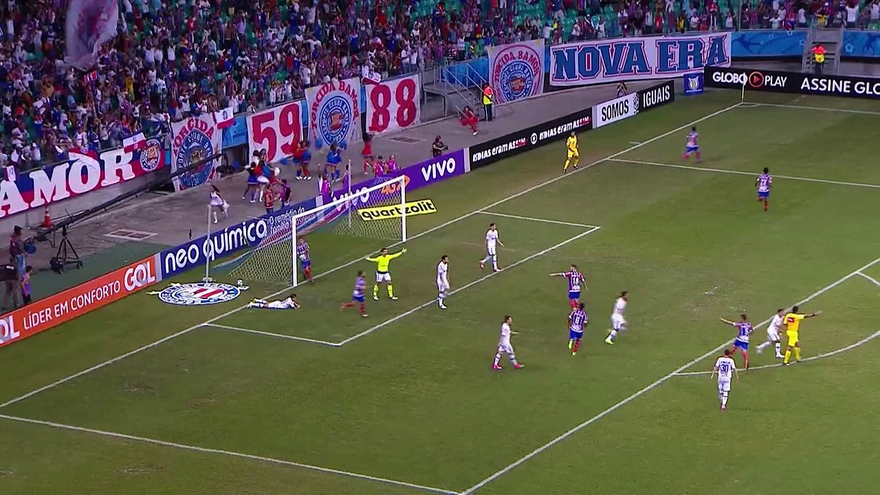 Gol do jogo - Bahia 1x0 Cruzeiro - Campeonato B...