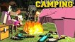 PopularMMOs Minecraft׃ CAMPING!!! (TENTS, CAMPFIRES, SLEEPING BAGS, & LANTERNS!) Custom Command