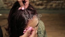 DIY Braid Rose Bun - MyGlamm Hairstylist Tutorial