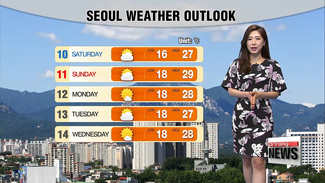 Hot and sunny afternoon