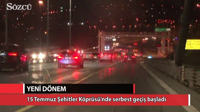 15 Temmuz Şehitler Köprüsü’nde yeni dönem