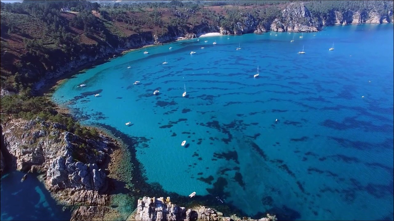 Crozon Morgat vu des airs