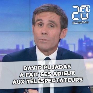 David Pujadas a fait ses adieux aux téléspectateurs