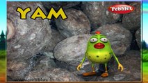 Yam | 3D animated nursery rhymes for kids with lyrics  | popular Vegetables rhyme for kids | Yam son