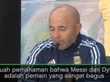 SEPAKBOLA: Internasional: Sampaoli Siap Menguji Duet Messi-Dybala Lawan Brasil