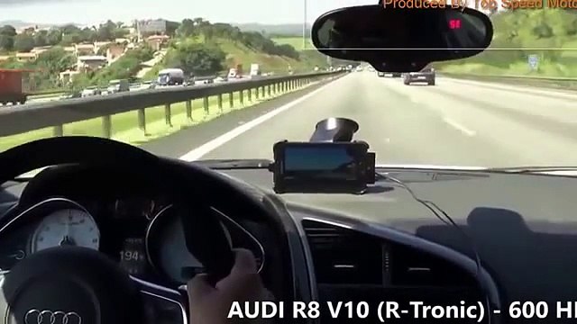 audi r8 v10 450kw vs Kawasaki Ninja zx10r
