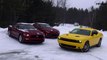 2017 Dodge Challenger GT AWD vs Ford Mustang vs Chevy Camaro Mashup Misadventure Rev