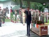 Naugam encounter: Wreath laying ceremony of fallen soldier held