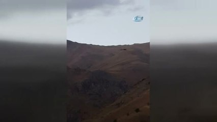 Çukurca'da Askeri Helikoptere Roketli Saldırı