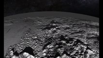 Flyover of Pluto’s Icy Mountain and Plains