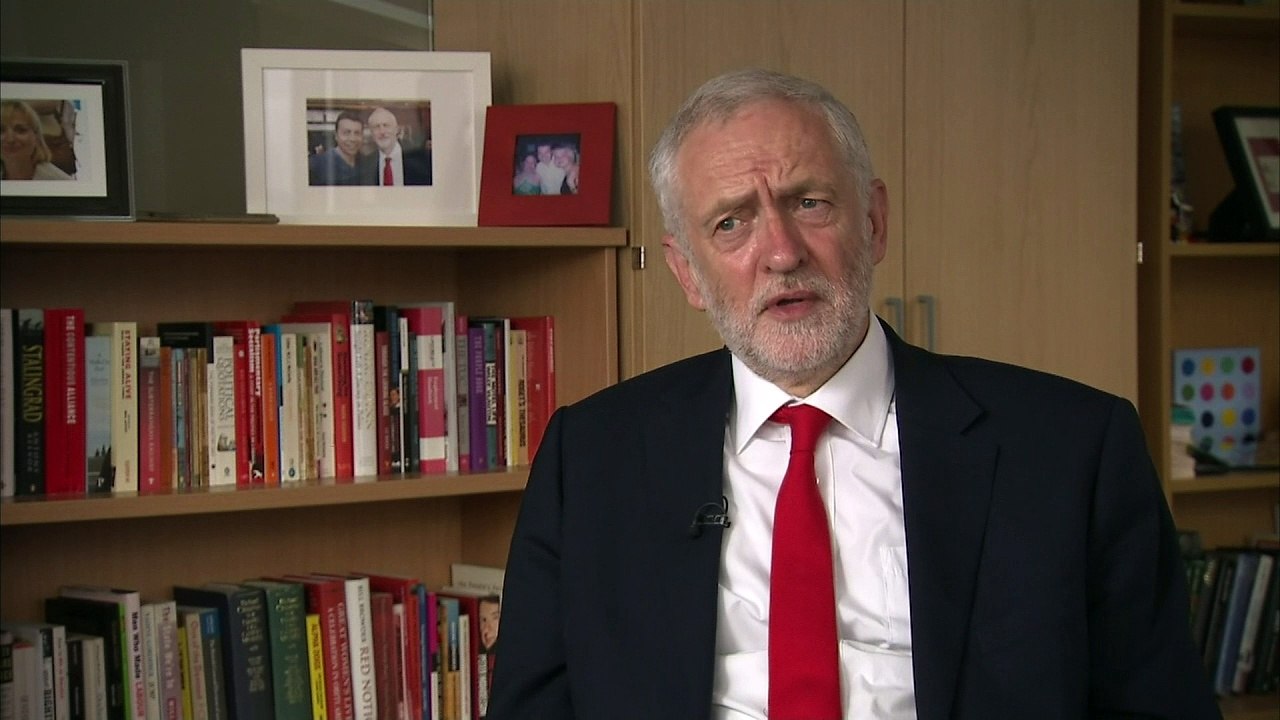 Corbyn: Conservatives have "lost" and May should resign