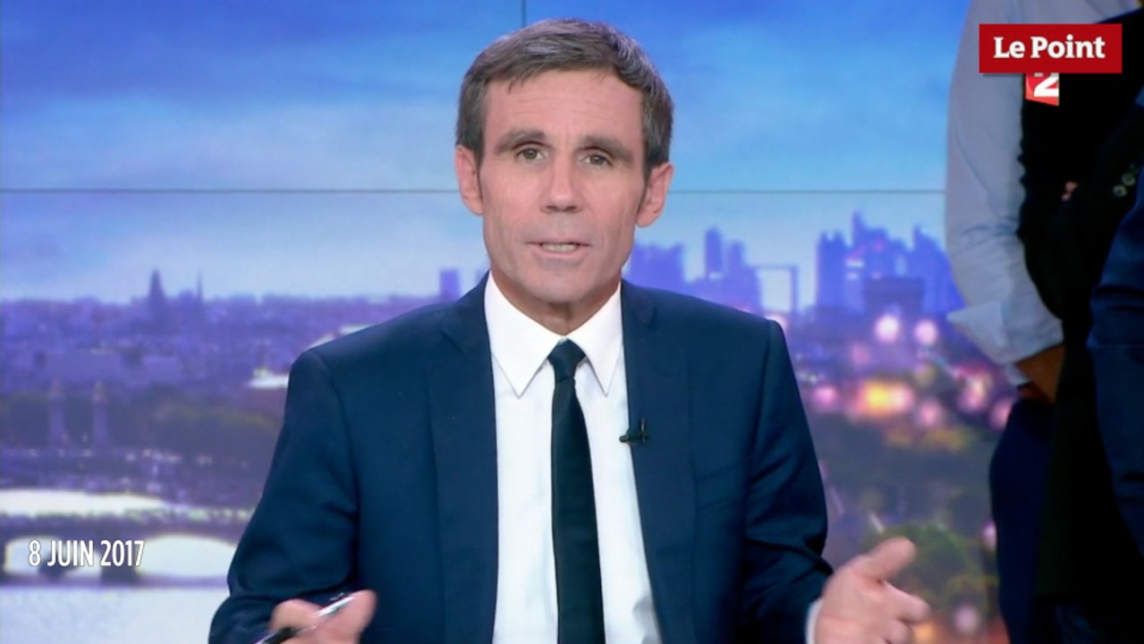Les adieux des présentateurs du journal télévisé de Bruno Masure à David Pujadas