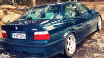 364.Boston Green 1995 BMW M3 3.0 4d E36 [photoslide-show] 2014