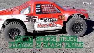 296.Short Course RC Truck - Drift & Crashes