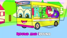 'The Wheels On The Bus' _ Yellow Bus Version _ Kids Learning S