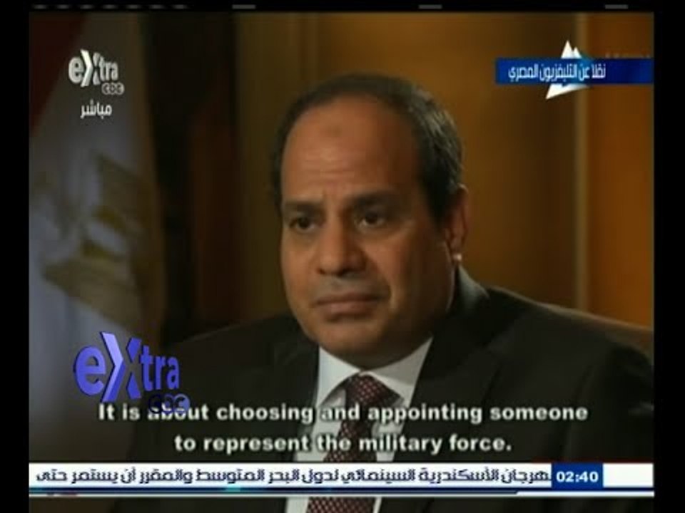 #غرفة_الأخبار | السيسي‫:‬ كون وزير الدفاع عسكريا لا يؤثر علي مدنية الحكومة
