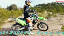 281.Kawasaki KX250F - Ramp Jumping [sunday chill edit]