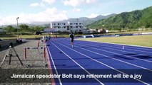 Athletics: Jamaican speedster Bolt says retirement will be a joy