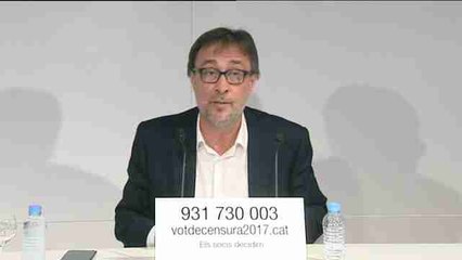Benedito anuncia que prepara una moción de censura contra la junta del Barça