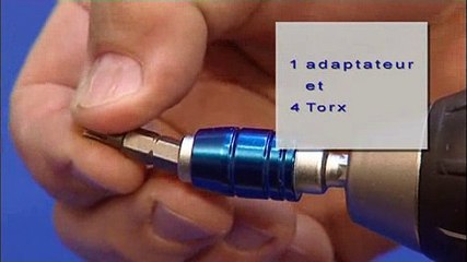 Forets à chanfrein à butée pour pose de terrasse