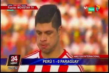 Perú ganó 1-0 a Paraguay con golazo de Paolo Guerrero