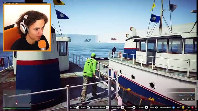 KWEBBELKOP-PIRATE FIGHT IN GTA 5! (GTA 5 Funny Moments)