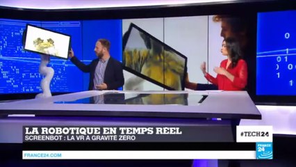 Screenbot : la réalité virtuelle à gravité zéro