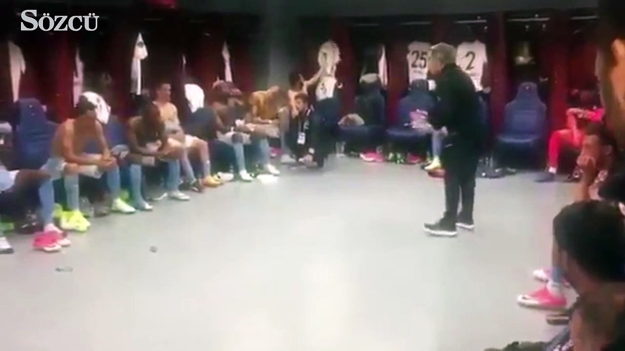 Ersun Yanal'ın Bursaspor maçı devre arasında motivasyon konuşması