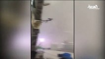 فيديو سقوط رافعه بالحرم المك3