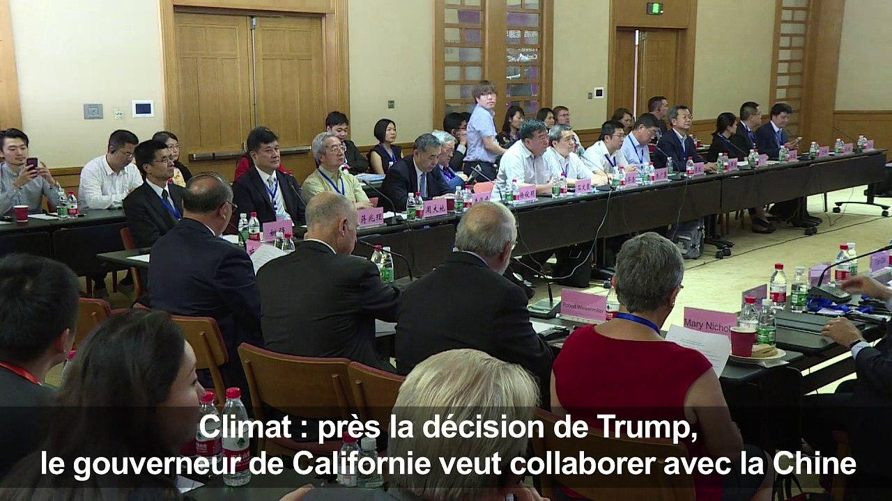 Climat: le gouverneur de Californie veut coopérer avec la Chine