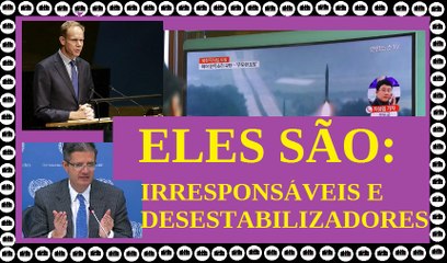 ONU CONDENA NOVO TESTES COM MÍSSEIS DA COREIA DO NORTE