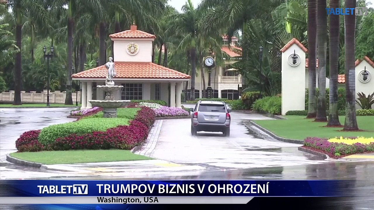 Trumpov biznis ohrozuje samotná príroda