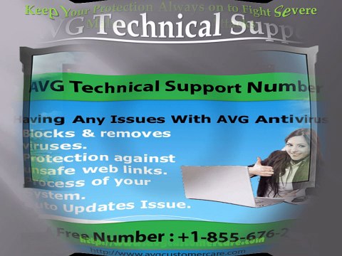 AVG Support Number +1-855-676-2448