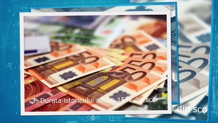 5 categorii principale de informatii despre scorul de credit