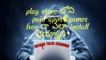 Install Paid Apps And Games From Play Store For Free