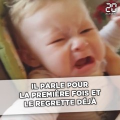 Il parle pour la première fois et le regrette déjà