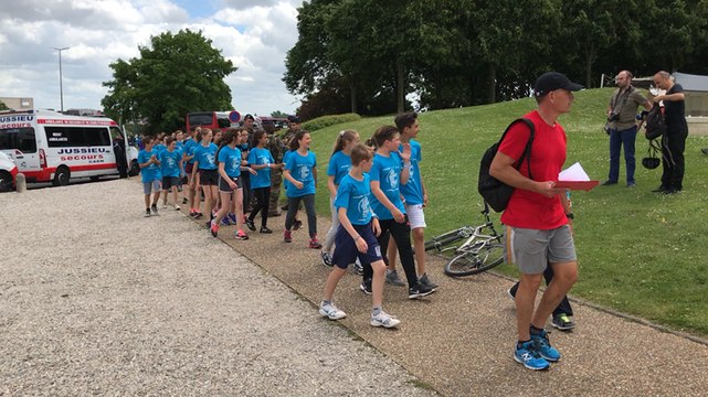Chaude ambiance au départ des Foulées de la liberté