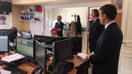 Macron Answers Calls From Public During Visit With Elysee's Switchboard Operators